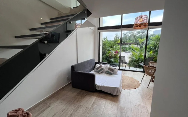 Modern apartment in Tulum trendy zone