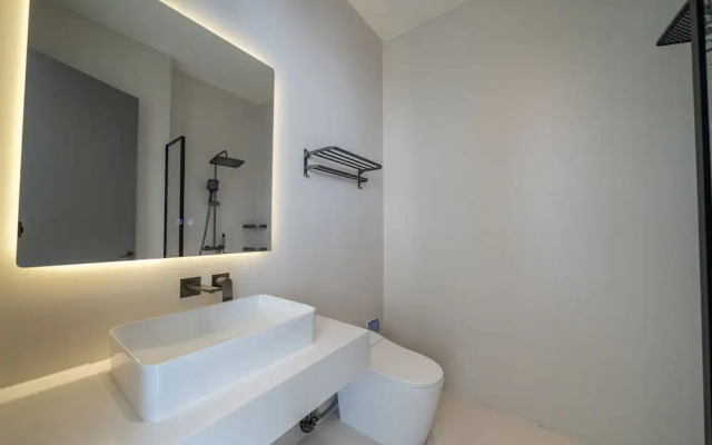 Pool villa with slide karaoke kitchen