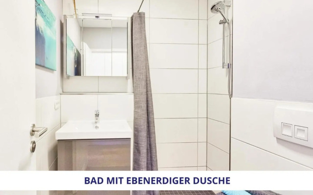 Apartment Wahnfried No2 - citynah wohnen mit Küche, Duschbad und Balkon