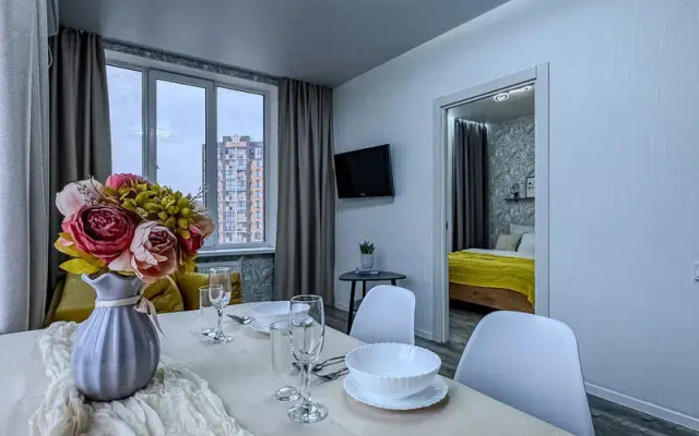Apartments  Green FOX on Embankment Privolzhskogo Zatona, 22A