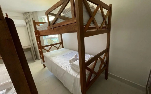 Pé na areia em Ponta de Campina, Paraíba