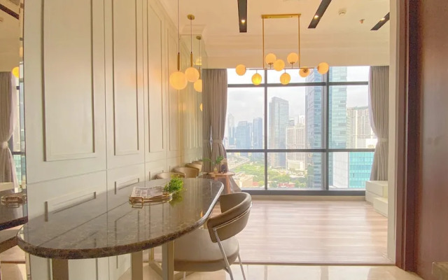 Nice And Restful 2Br At Sudirman Suites Apartment