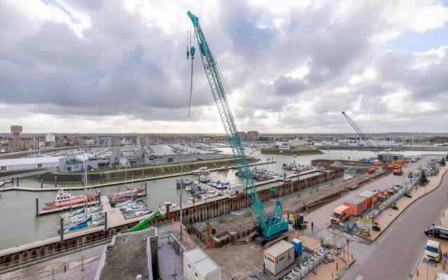 Inviting apartment in Blankenberge with sea-views