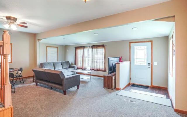 Serene Devils Lake House w/ Deck + Fire Pit!