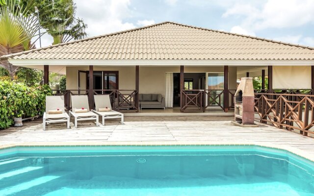 Tropical Villa With Private Swimming Pool in Nearby Jan Thiel in Willemstad