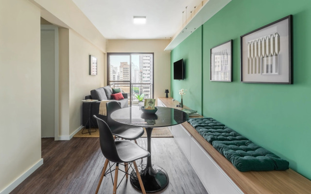 Apartamento moderno com garagem | Itaim Bibi