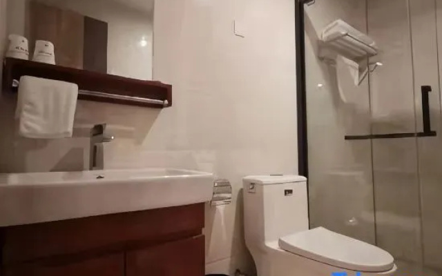 Rujia Pebble Motel Hotel（Baoding Xushui Xinhua Bookstore） – Bathroom – Baoding