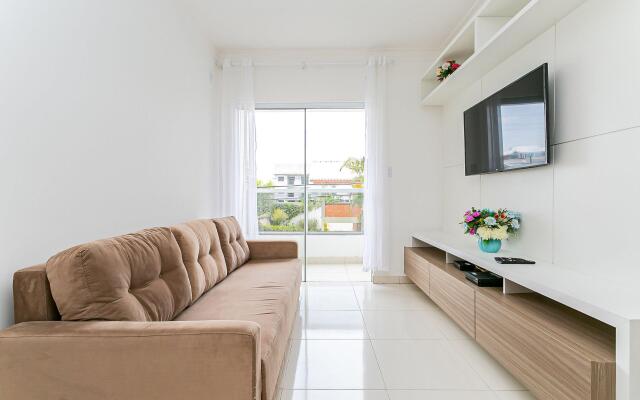 Aconchegante apto com churrasq nos Ingleses ROB203