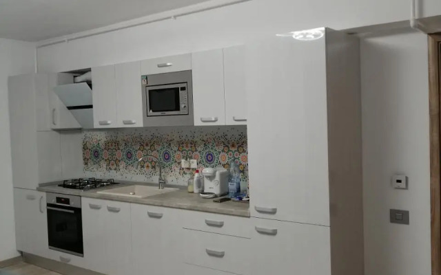 The blue Norwegian house