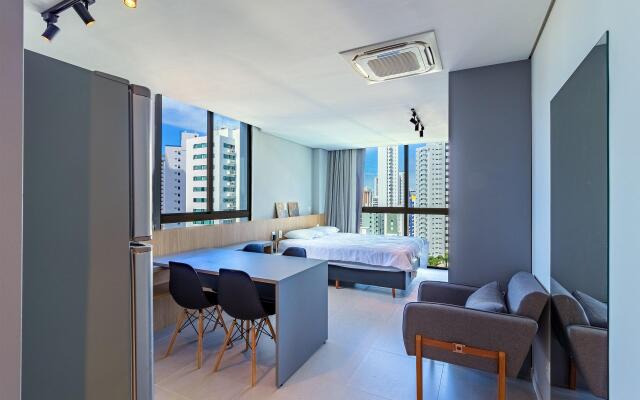 Rooftop #1402 - Studio em Boa Viagem por Carpediem