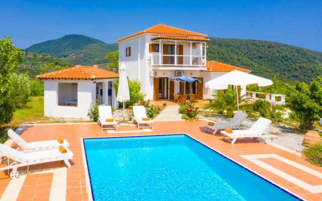 Villa Glafki Large Private Pool Sea Views A C Wifi - 2829