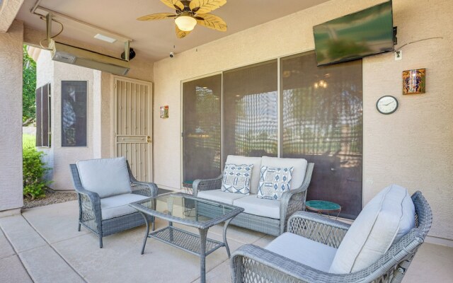 Pool & Putting Green: Goodyear Home on Golf Course