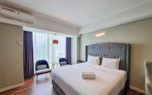 Restful Studio (No Kitchen) At Mataram City Apartment
