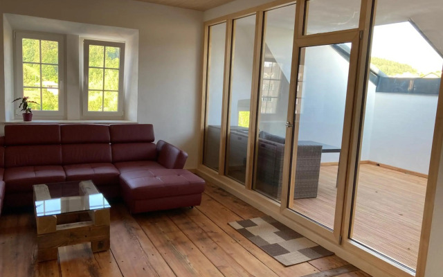 Ferienwohnung Bahnhof Regen mit Wellness