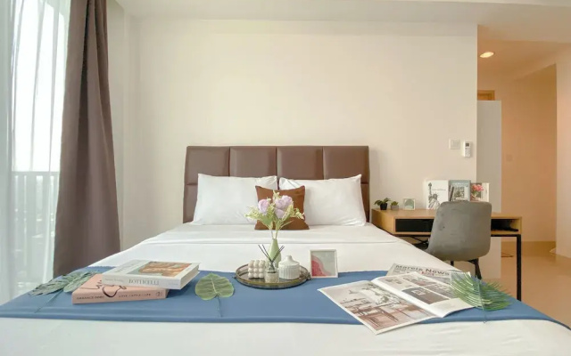 Spacious And Modern Studio Apartment Tree Park City Bsd