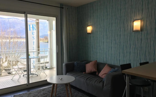 Vue sublime sur le lac du Bourget