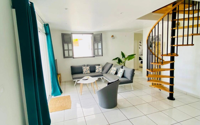 Villa Tropical Paradise avec piscine, 4 chambres