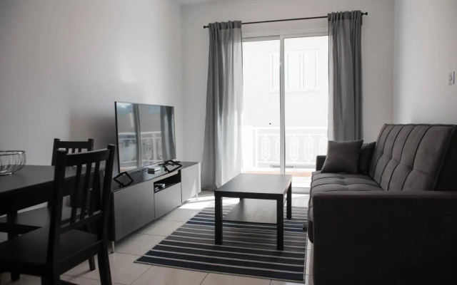 Renovated one bedroom apartment in Paphos with pool