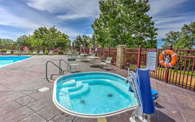 Branson Resort Condo w/ Scenic Patio & Pool Access