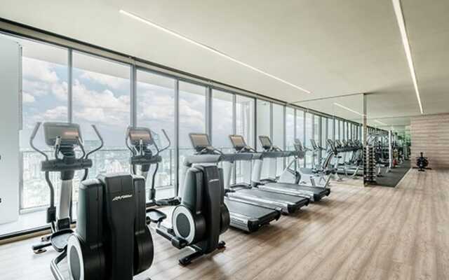 1br Park24, Lux Condo City Cente, 500m bts E5, Skytop Pool