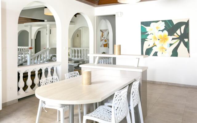 Villa With 3 Bedrooms in ST Martin, With Wonderful sea View, Private P