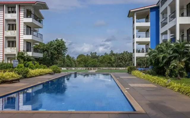 2BR w Pool Sauna 2km to Baga Calangute Beach