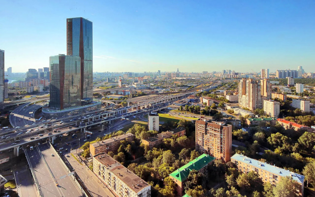 Sky apartments on the 1st Krasnogvardeisky 22 c2 passage