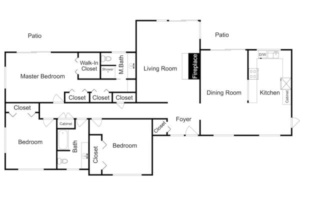 Montecito Orchard Estate 3 Bedrooms 2 Bathrooms Home