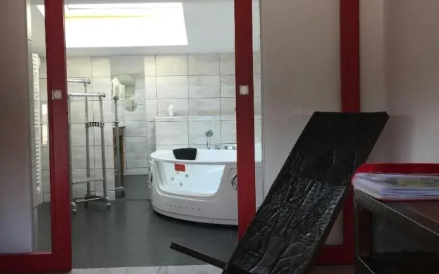 Chambre Moderne Dans Loft