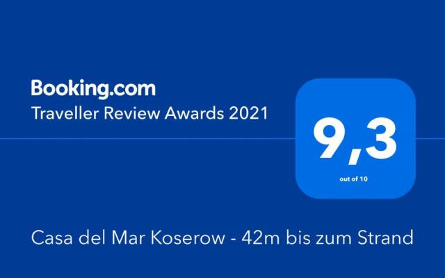 Casa del Mar Koserow - 42m bis zum Strand