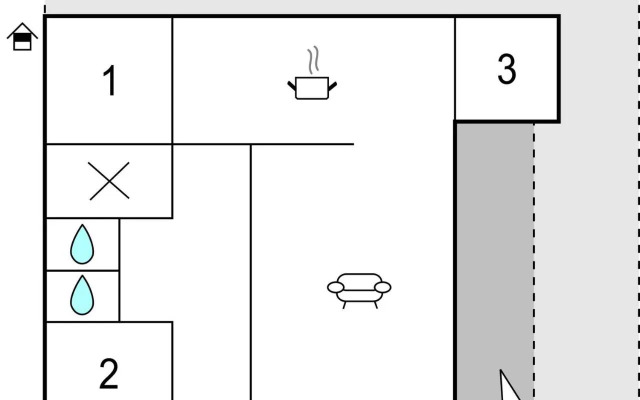 Three-Bedroom Apartment in Rovanjska