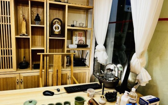 Shuxiang Tea Garden · Light intelligent whole house wood · Heart Peace home Chinese style Meishu – Guest Rooms – Chizhou