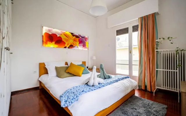 Athens Paradise Cozy 53 sqm Apartament Near To Metro