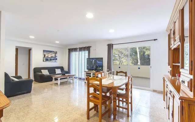 The Villa Located in Cala Vinyes, has a Private Pool
