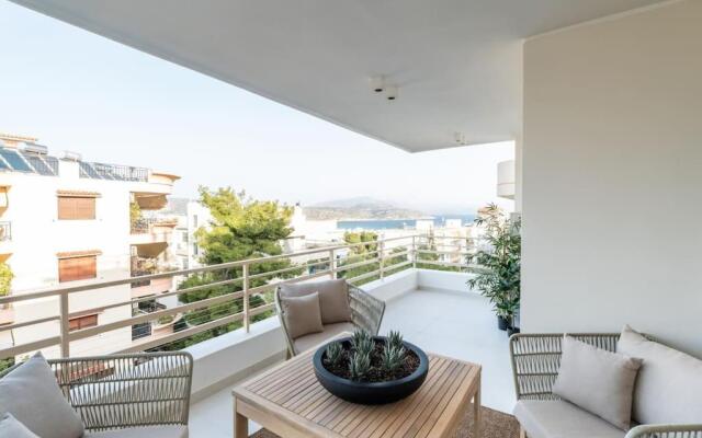 2BD Boho Sea View Apartment by The Olon