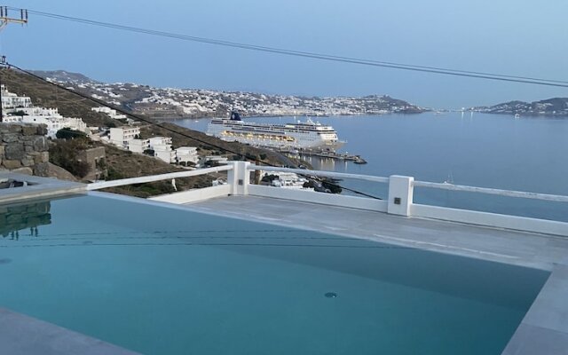 Mykonian Luxury Villa Azure w View Pool