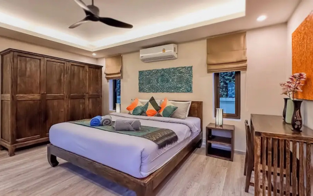 Garden bungalows 4br with private pool