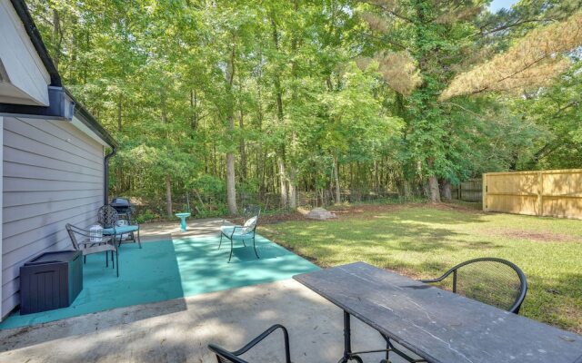 Cozy Goose Creek Escape w/ Patio & Grill