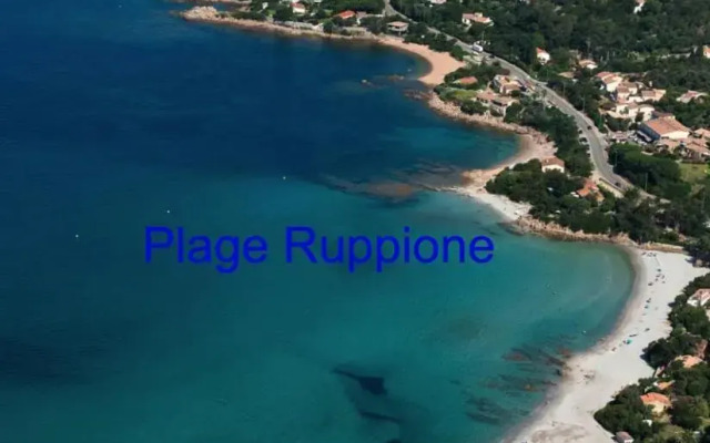 Vue mer panoramique plage 30m. Porticcio
