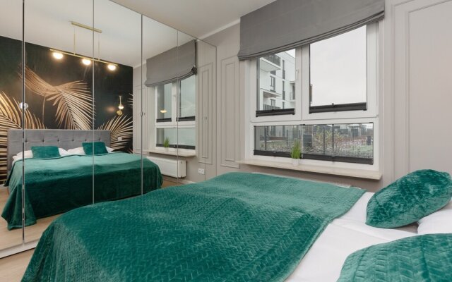 Dark Green Apartment by Renters