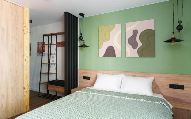 Апартаменты на улице Гикало