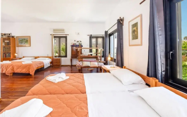 Platanias Beachfront Villa Elsa-90m To Main Square