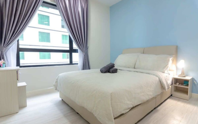 Cozy & High Floor Suite in Suasana JB 15, Views – Guest Rooms – Johor Bahru