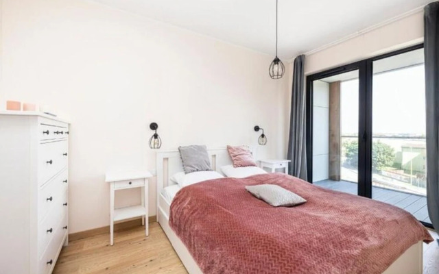 Holiday Apartment Right Next to the Beach Darlowko