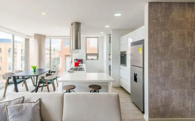 Modern Apartment in Usaquien