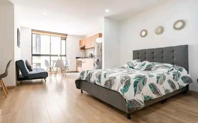 Hermoso Apartaestudio en centro Bogotá
