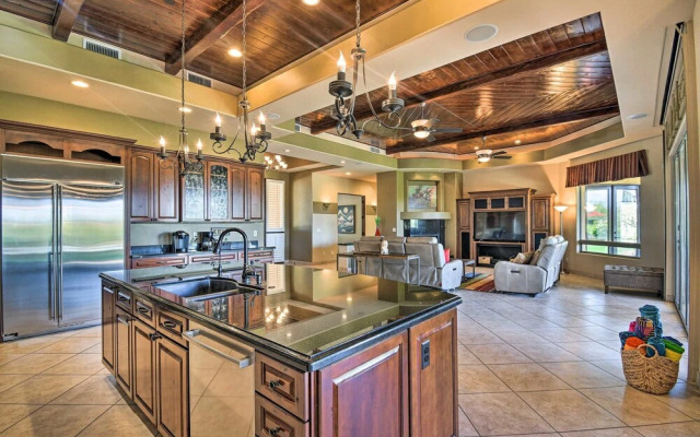 East Mesa Desert and Mountain Views: 5br, Pool