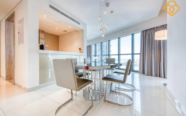 Keysplease 5* 2 B/R Apt, Damac Paramount Residence
