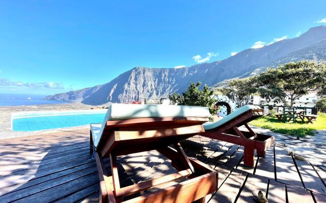 Apartamento en casa rural, Wifi, BBQ y vistas al mar