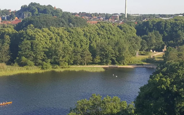 Studio mit Seeblick